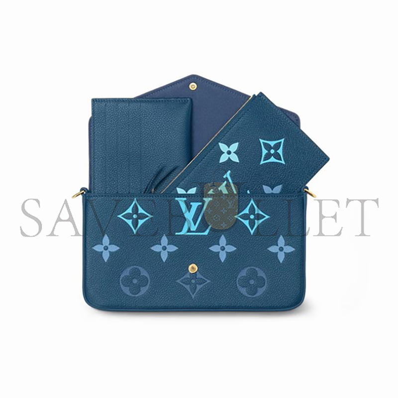 LOUIS VUITTON POCHETTE FÉLICIE CHAIN BAG M82349 (21*12*3cm)